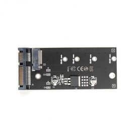 Переходник для SSD M.2 SATA для установки в разъем SATA3 / NFHK N-M2NG-LB