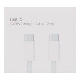 Кабель USB-C ↔ USB-C 240W 2m плетеный для iPhone 15 / ORIG