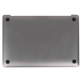 Нижняя крышка корпуса MacBook Pro 13 Retina A2338 Late 2020 Mid 2022 Space Gray Серый Космос Б/У вмятина