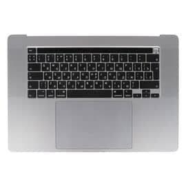 Топкейс с клавиатурой RUS РСТ трекпадом и АКБ A2113 MacBook Pro 16 Retina A2141 Space Grey / Б/У