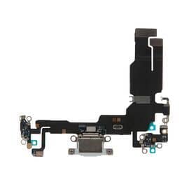 Шлейф зарядки нижний iPhone 15 голубой / 821-04327-06 / разбор
