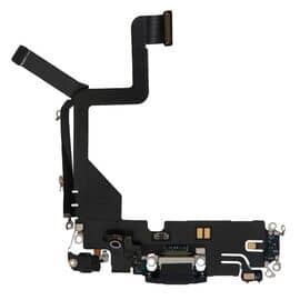 Шлейф зарядки нижний iPhone 14 Pro темно-фиолетовый / 821-03751-04 / разбор