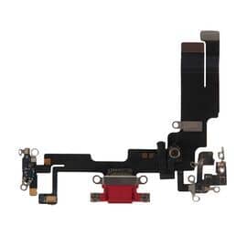 Шлейф зарядки нижний iPhone 14 красный / 821-03758-07 / разбор