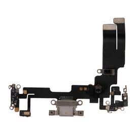 Шлейф зарядки нижний iPhone 14 фиолетовый / 821-03758-07 / разбор