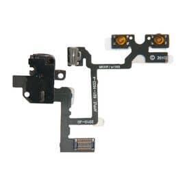 Шлейф кнопок громкости с аудио iPhone 4 черный / 8
