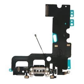 Шлейф зарядки нижний iPhone 7 черный / 821-00270 / AAA