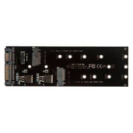 Переходник для SSD M.2 SATA / M.2 NVMe / SFF-8611 для установки в разъем 2.5 SATA3 / NFHK N-8611P