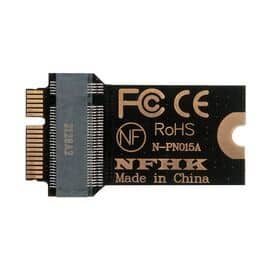 Переходник для SSD M.2 NVMe разъем Wi-Fi / Bluetooth MacBook 2013 - 2017 / NFHK N-PN015A