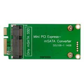 Переходник для SSD mSATA для установки в разъем miniPCIe / NFHK N-ASUS