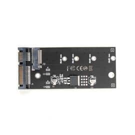 Переходник для SSD M.2 SATA для установки в разъем SATA3 / NFHK N-M2NG-LB