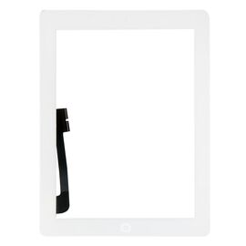 Тачскрин iPad 3 с кнопкой HOME / белый / AAA