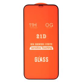 Защитное 21D стекло 11H iPhone 12 Pro Max / черный