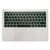 Топкейс с клавиатурой RUS РСТ трекпадом и АКБ A1713 MacBook Pro 13 A1708 Space Grey 661-07946 / AASP, изображение 2
