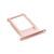 Держатель SIM карты iPhone 6S / 6S Plus розовое золото, изображение 2