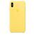 Чехол iPhone X / XS Silicone Case / Lemonade (MRG32) лимонный