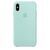 Чехол iPhone X / XS Silicone Case / Marine Green (MRRE2) морской