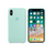 Чехол iPhone X / XS Silicone Case / Marine Green (MRRE2) морской, изображение 2