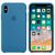 Чехол iPhone X / XS Silicone Case / Denim Blue (MRG22) синий, изображение 2