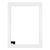 Тачскрин iPad 2 с кнопкой HOME / белый / OEM