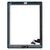 Тачскрин iPad 2 с кнопкой HOME / белый / AAA, изображение 2