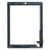 Тачскрин с кнопкой HOME iPad 2 / A1395 A1396 A1397 черный / OEM, изображение 2