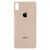 Заднее стекло iPhone XS Max золотой