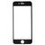 Защитное стекло ANANK Tempered Glass PRO 9H Fast 3D iPhone 6 / 6S / черный, изображение 3