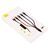 Кабель разветвитель / USB ↔ 2 Lightning - Type-C - Micro USB / USAMS US-SJ349 U26 / 1.5m