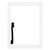 Тачскрин с кнопкой HOME iPad 3 / A1416 A1430 A1403 белый / OEM, изображение 2