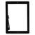 Тачскрин с кнопкой HOME iPad 3 / A1416 A1430 A1403 черный / AAA