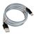 Кабель NOHON USB ↔ USB-C / скручивающийся на магнитах / серый 1m
