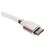 Кабель NOHON USB ↔ USB-C / скручивающийся на магнитах / белый 1m, изображение 2