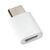 Переходник microUSB ↔ USB Type-C белый, изображение 2