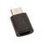Переходник microUSB ↔ USB Type-C черный, изображение 2