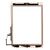 Тачскрин с кнопкой HOME iPad 5 (2017) / черный / A1822 A1823 821-1893 / OEM, изображение 2