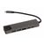 Адаптер HUB многопортовый USB-C ↔ 2x USB 3.1, 2x USB-C, 1x HDMI 2.1, RJ45 / серый