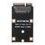 Переходник для SSD M.2 NVMe на SSD mSATA / NFHK N-M2MA