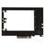 Плата расширения для 2х SSD EDSFF E1.S в разъем PCIe x8 / NFHK N-ED09, изображение 3