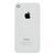 Заднее стекло iPhone 4S белый
