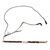Антенна WiFi-AirPort Bluetooth с шлейфом камеры и правой петлей MacBook Pro 13 Retina A1502 Late 2013 Mid 2014 Early 2015 / 820-3590 818-2781, изображение 2