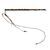 Антенна WiFi-AirPort Bluetooth с шлейфом камеры и правой петлей MacBook Pro 13 Retina A1425 Late 2012 Early 2013 / 821-1589 818-2781