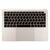 Топкейс с клавиатурой RUS РСТ MacBook Air 13 Retina A1932 Late 2018 Mid 2019 Silver 661-09737 / AASP