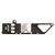 Кронштейн платы WiFi-AirPort Bluetooth MacBook Pro 15 A1286 Early 2011 Late 2011 Mid 2012 / 806-1462