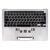 Топкейс с клавиатурой RUS РСТ и АКБ A2171 MacBook Pro 13 A2289 Mid 2020 Space Grey / Б/У