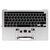 Топкейс с клавиатурой RUS РСТ и АКБ A1964 MacBook Pro 13 A2251 Mid 2020 Silver / Б/У