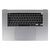 Топкейс с клавиатурой RUS РСТ трекпадом и АКБ A2113 MacBook Pro 16 Retina A2141 Space Grey / Б/У