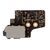 Аудио плата MacBook 12 Retina A1534 Early 2015 черная / 923-00413 820-4049-B