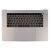 Топкейс с клавиатурой RUS РСТ трекпадом и АКБ A1820 MacBook Pro 15 A1707 Space Grey 661-06377 / AASP