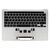 Топкейс с клавиатурой RUS РСТ и АКБ A2171 MacBook Pro 13 A2338 Silver / Б/У