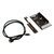 Переходник для Lenovo ThinkBook 16 SFF-8611/8612 в M.2 NVMe + плата с доп питанием и разъемом PCIe x16 + кабель данных SFF-8611 / NFHK N-8611Y-D N-TH16-B, изображение 3
